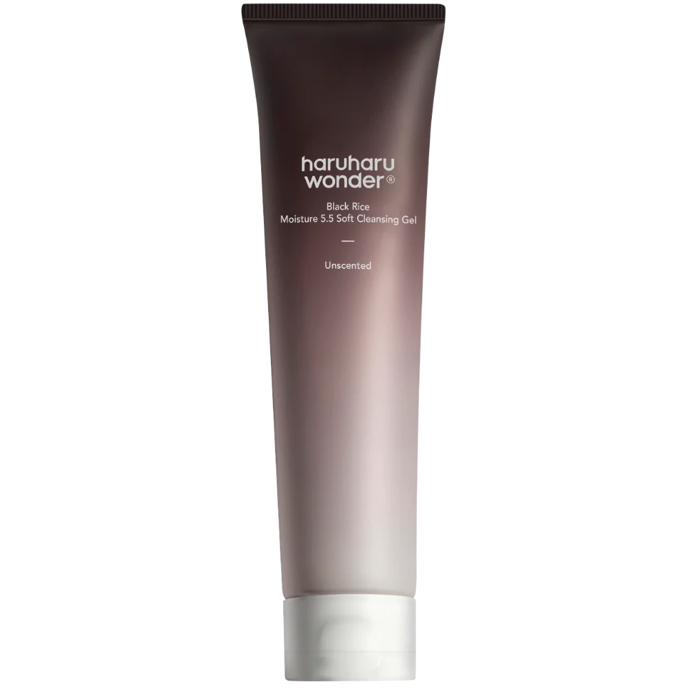 Haruharu Wonder Black Rice Moisture 5.5 100ml facial cleanser