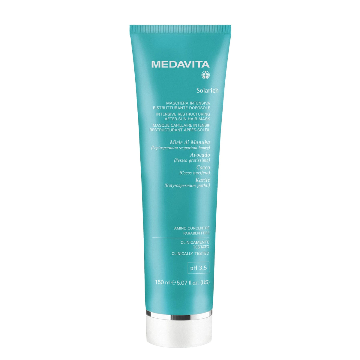 Medavita Solarich Intensive Restructuring After-Sun Hair Mask 150ml hair mask #Size_150ml