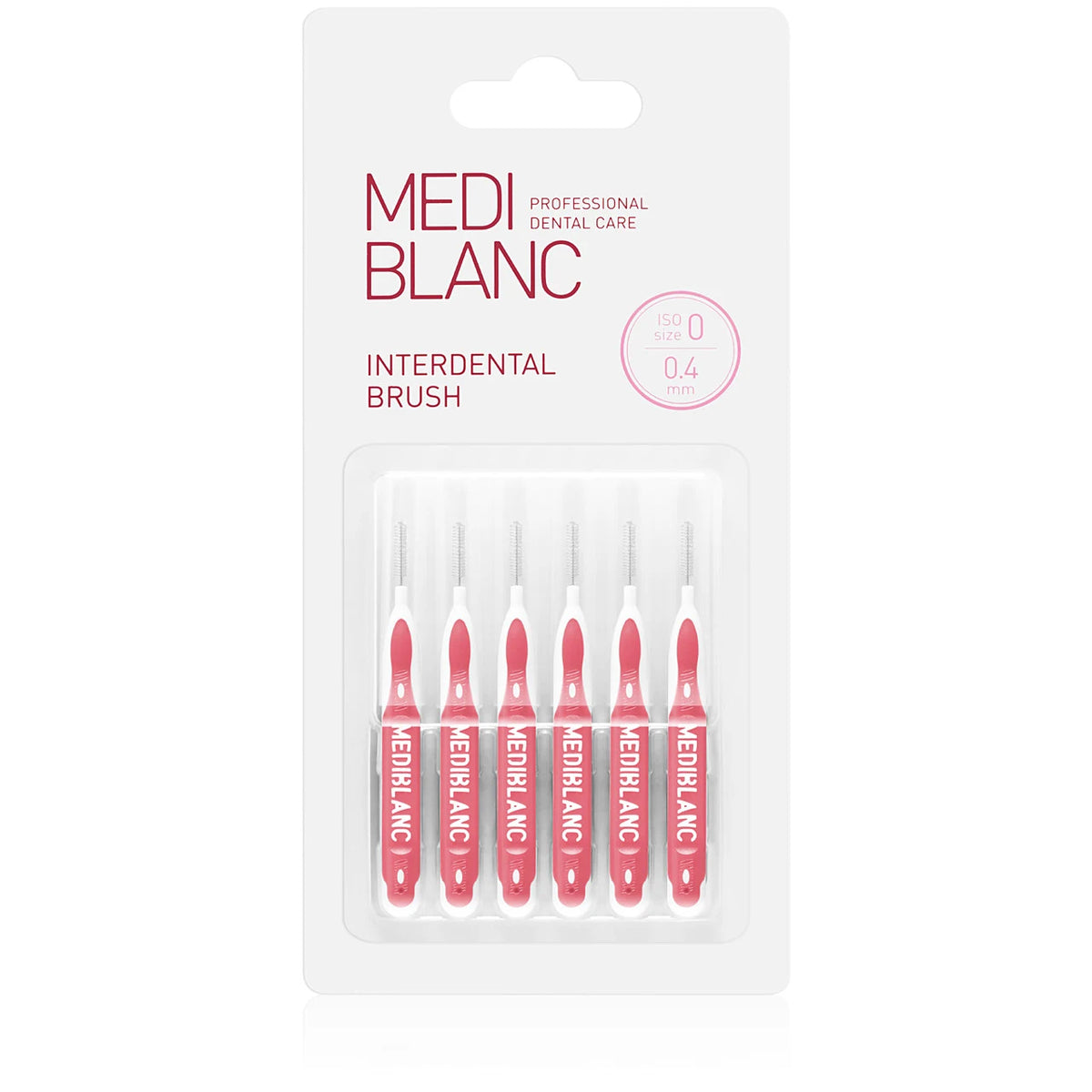 MEDIBLANC Interdental Brush 0.4mm interdental brushes in pack