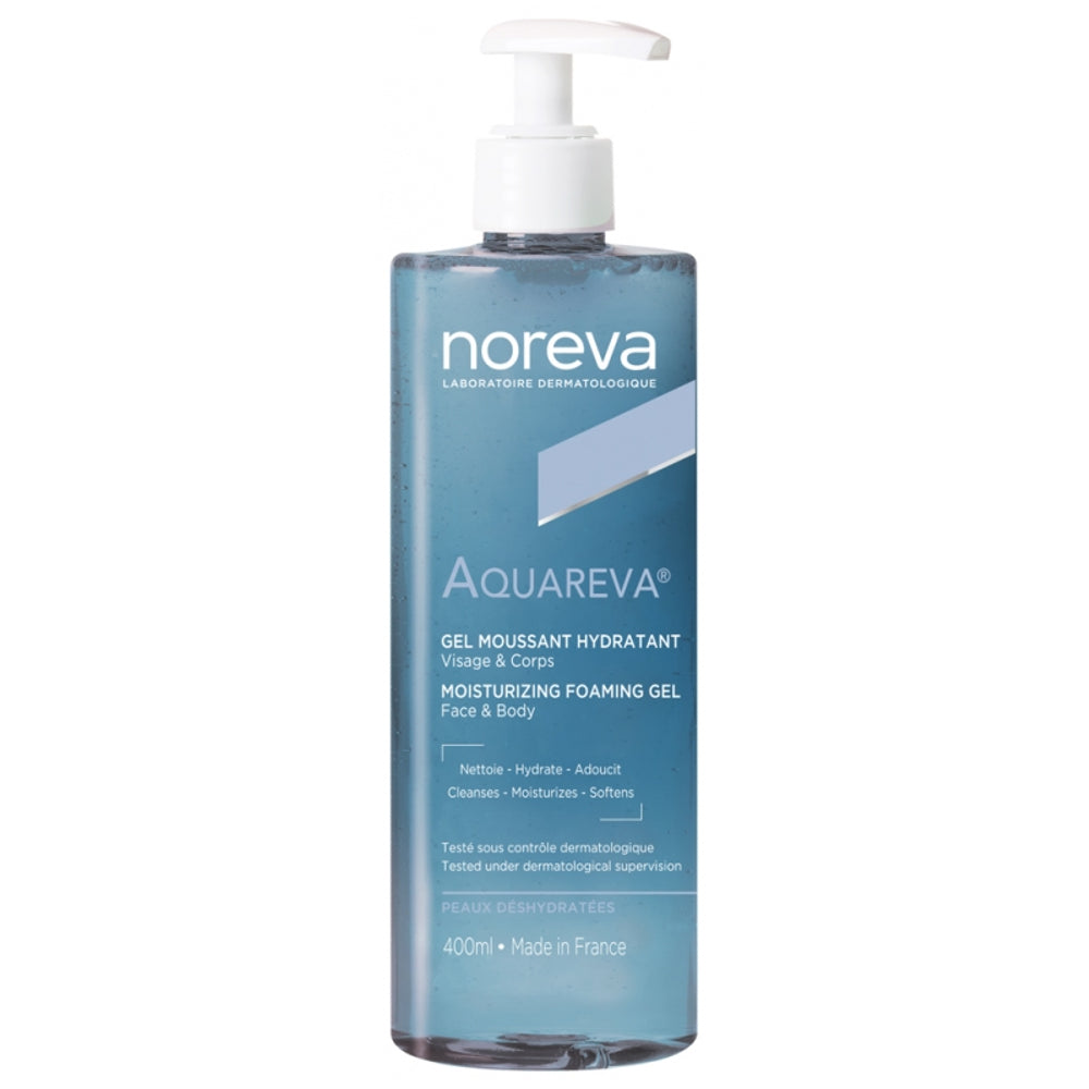 Noreva Aquareva Moisturising Foaming Gel 400ml facial cleanser