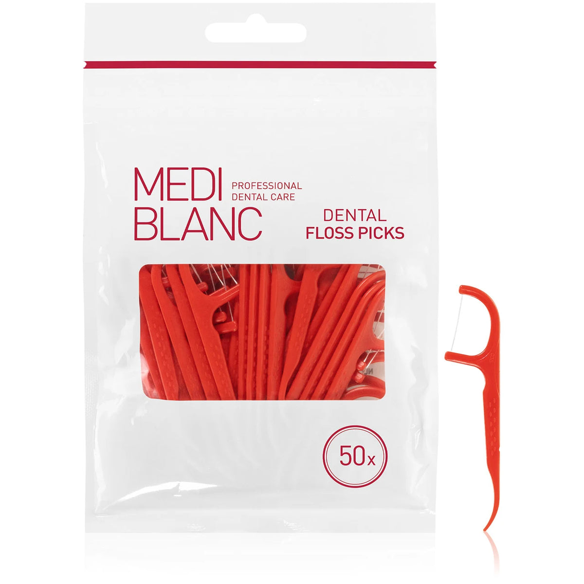 MEDIBLANC Dental Floss Picks floss picks in bag
