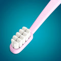 MEDIBLANC Silky Soft Bristles Toothbrushes 4-Pack brush head close-up