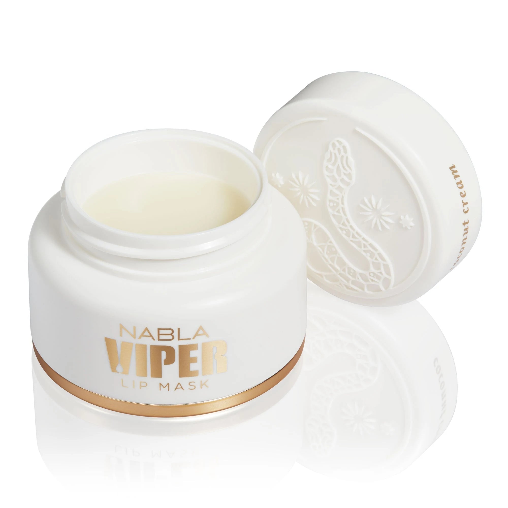 Nabla Viper Lip Mask Coconut Cream #Color_Coconut Cream ViperLipMask