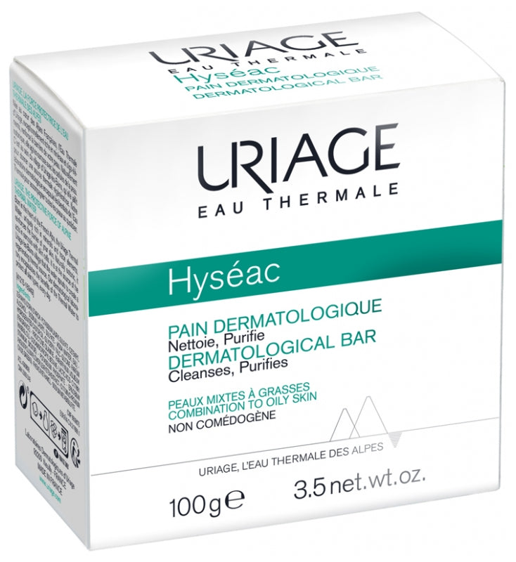 Uriage Hyséac Dermatologic Bar 100g bar soap #Size_100g