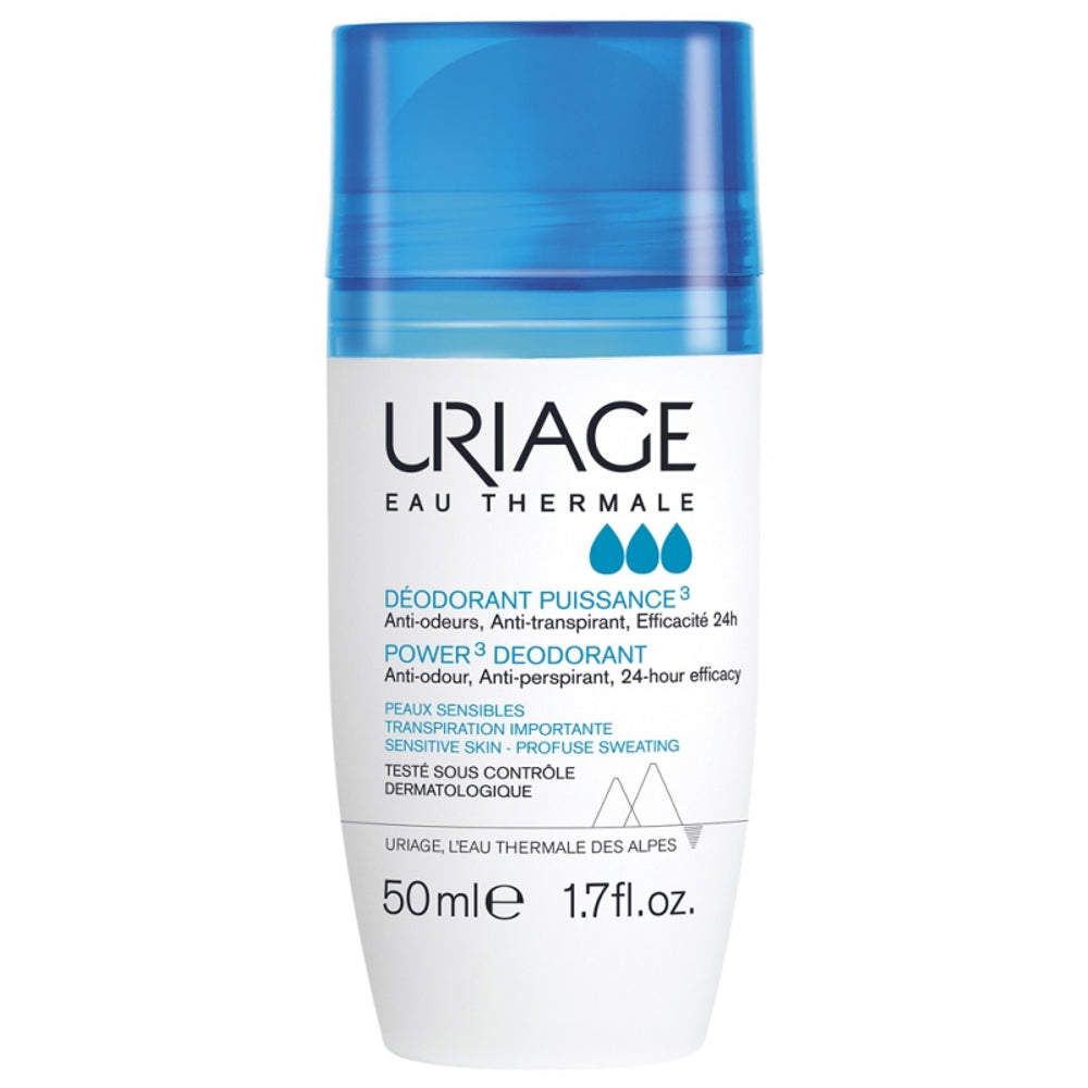 Uriage Deodorant Puissance3 Roll-on deodorants